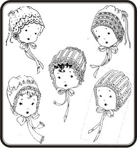 Christening Bonnet  Collection Pattern